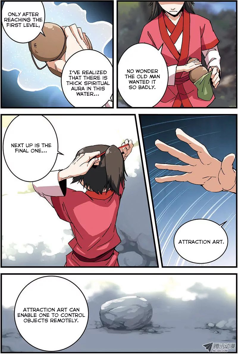 Xian Ni Chapter 12 page 21 - Chapter 12: Saint's Art
