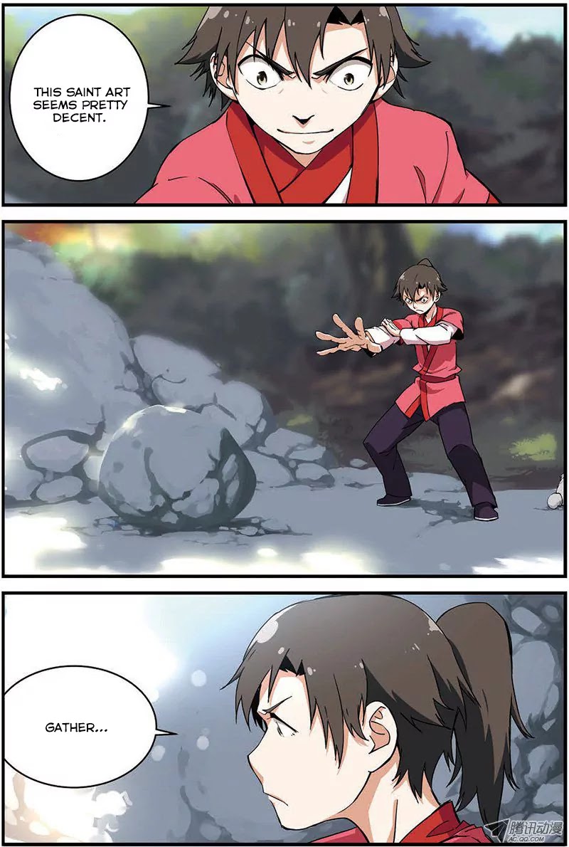 Xian Ni Chapter 12 page 22 - Chapter 12: Saint's Art