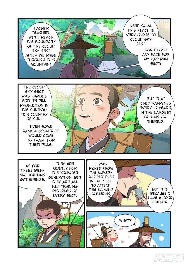 Xian Ni Chapter 134 page 3 - Chapter 134: Cloud Sky Sect