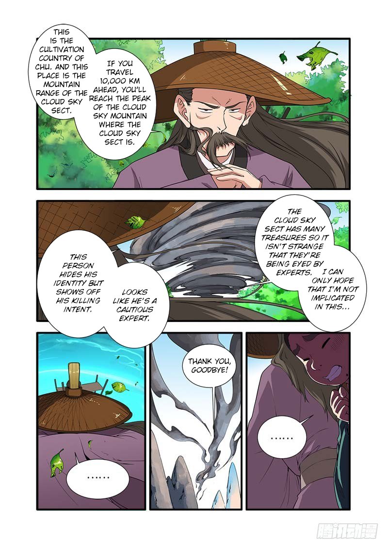 Xian Ni Chapter 134 page 7 - Chapter 134: Cloud Sky Sect