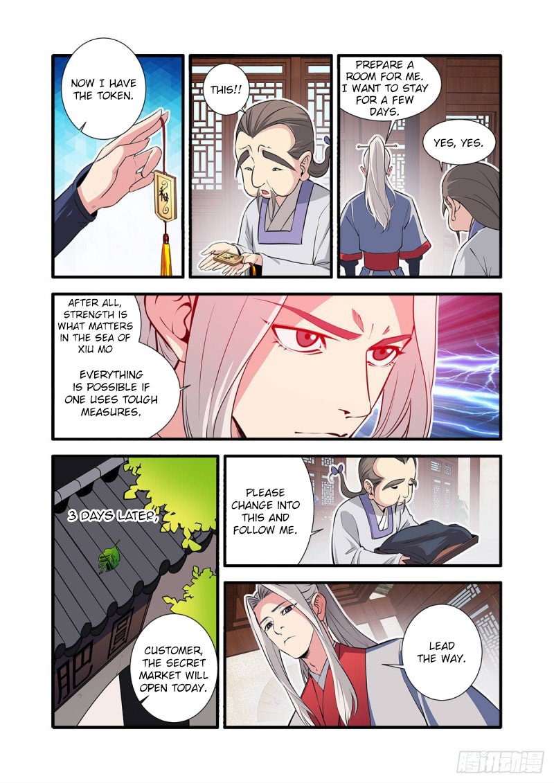 Xian Ni Chapter 149 page 7 - Chapter 149: The Secret Market