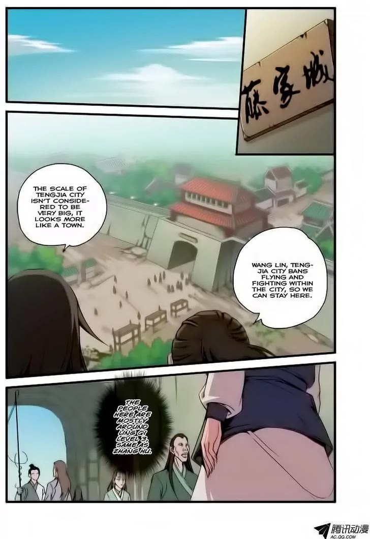 Xian Ni Chapter 34 page 4 - Chapter 34: Tengjia City