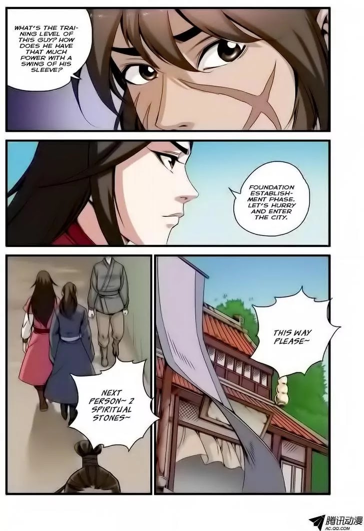 Xian Ni Chapter 34 page 7 - Chapter 34: Tengjia City