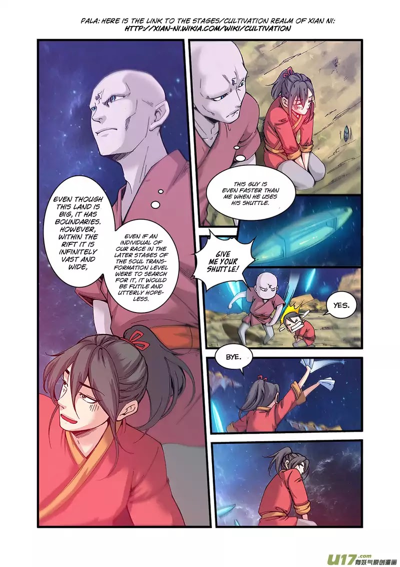 Xian Ni Chapter 56 page 16 - Chapter 56: Space Rift