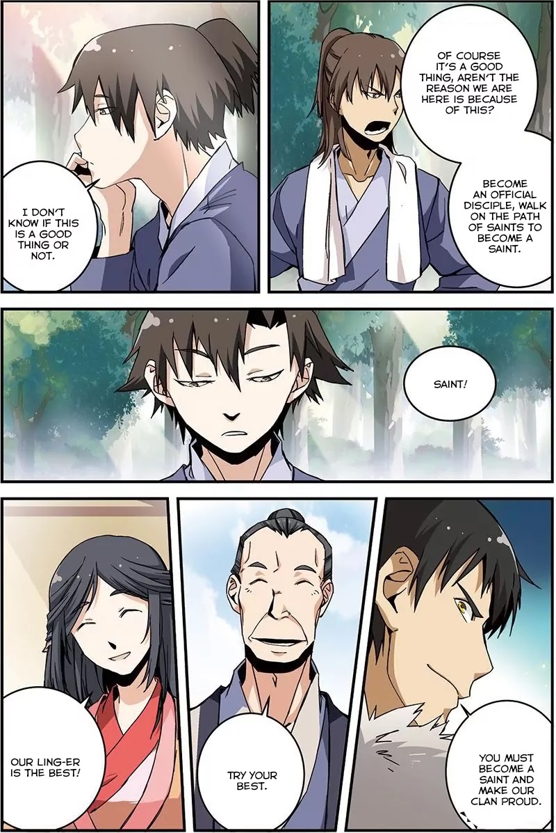 Xian Ni Chapter 6 page 21 - Chapter 6: Entering The Sect