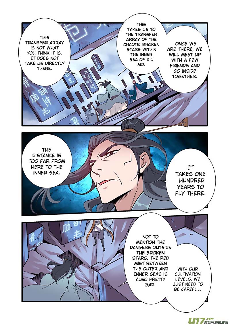 Xian Ni Chapter 99 page 7 - Chapter 99: Ancient Transfer Array