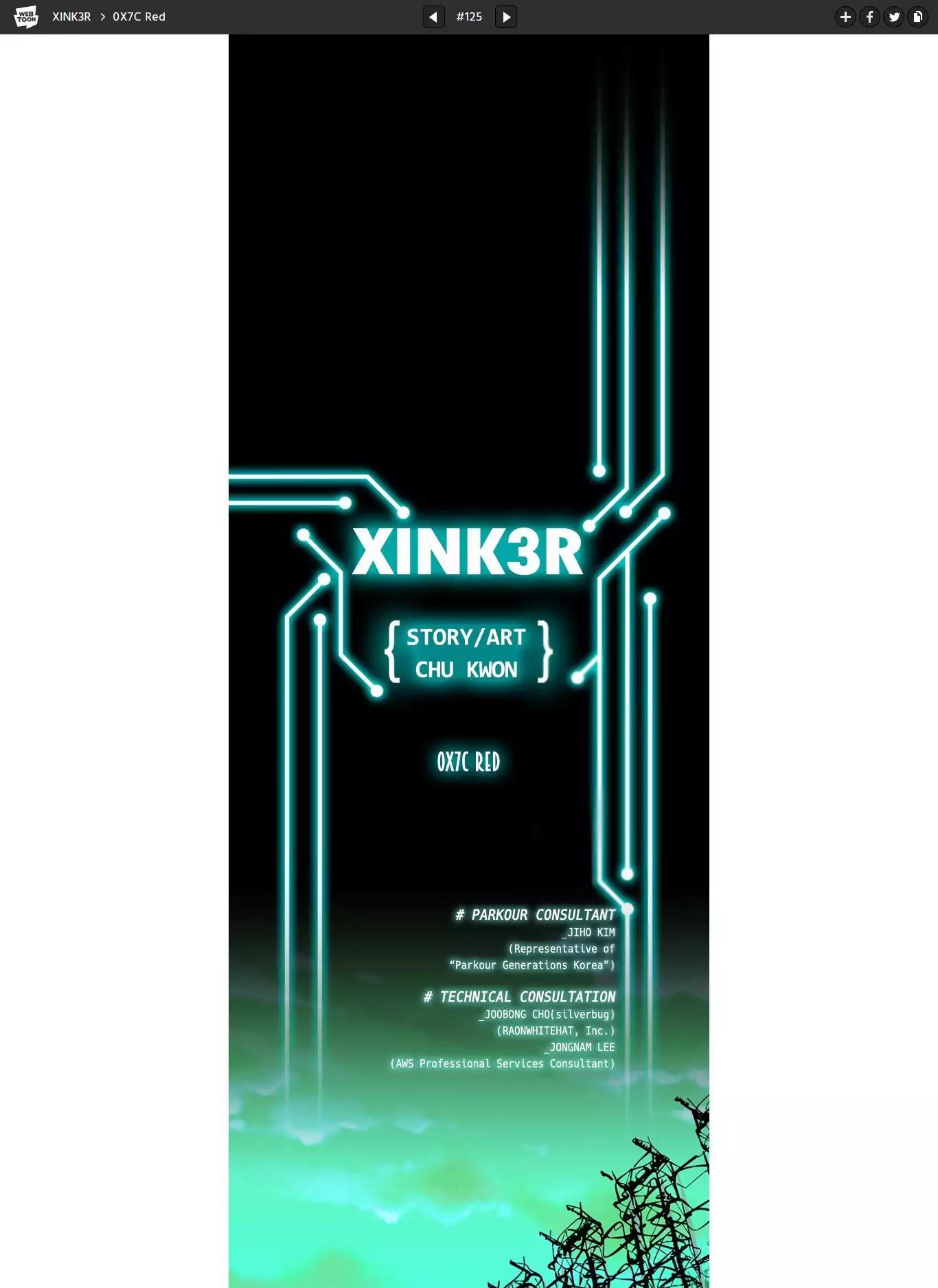 XINK3R Chapter 125 page 1 - Chapter 125: 0X7C Red
