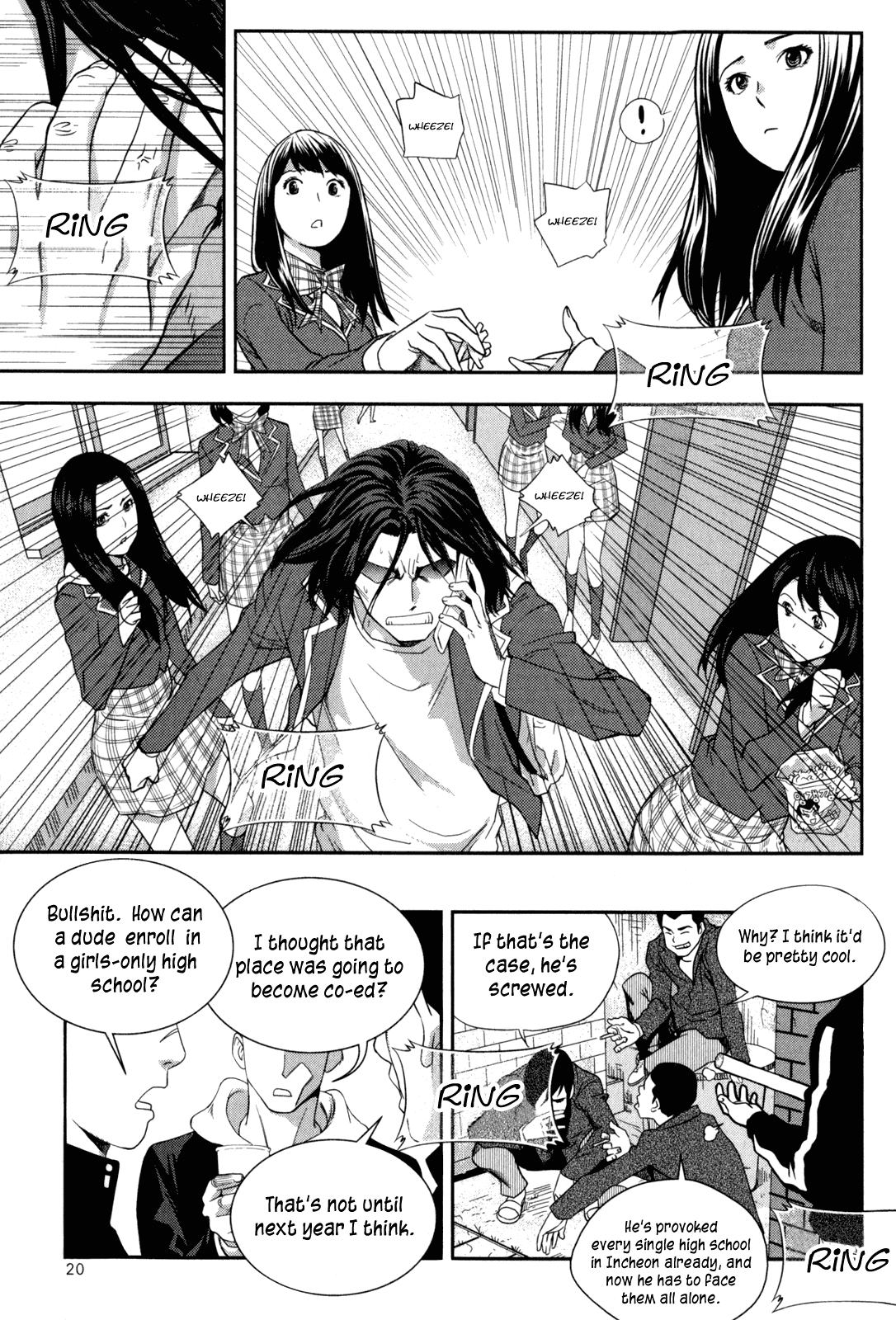 XO Sisters Chapter 1 page 20 - Chapter 1: I Can Still Remember Your Punch