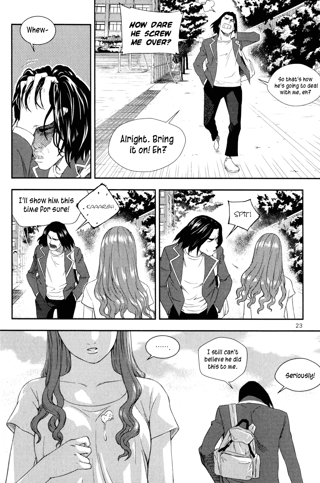 XO Sisters Chapter 1 page 23 - Chapter 1: I Can Still Remember Your Punch