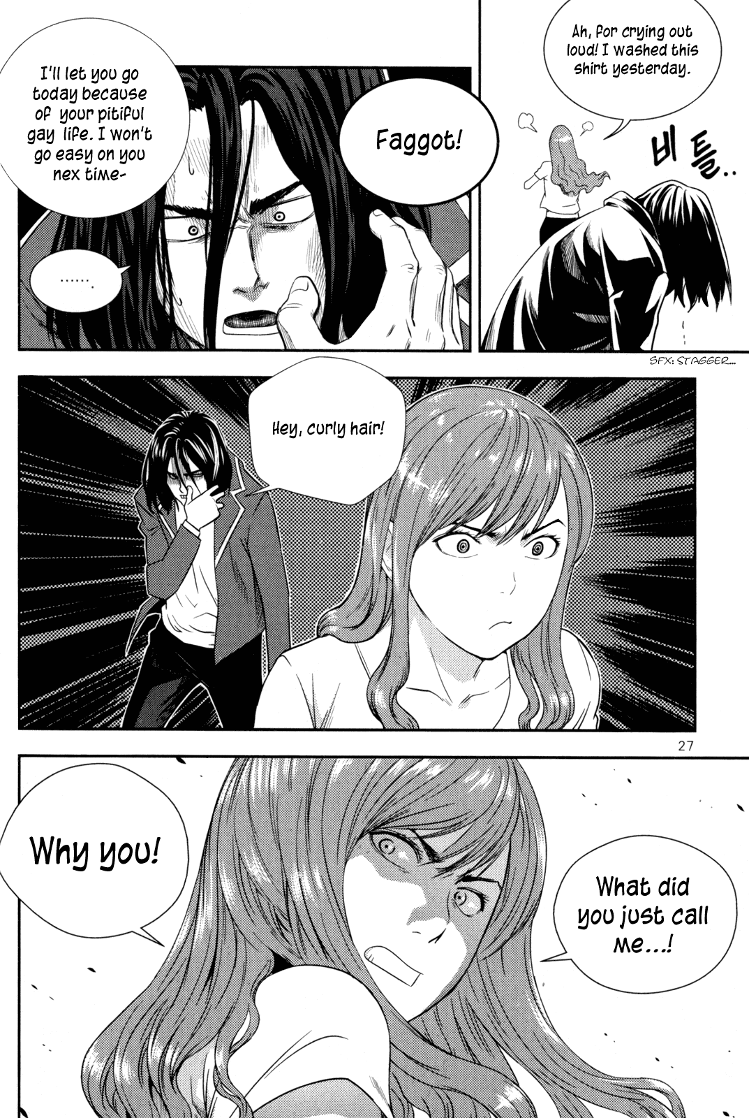 XO Sisters Chapter 1 page 27 - Chapter 1: I Can Still Remember Your Punch