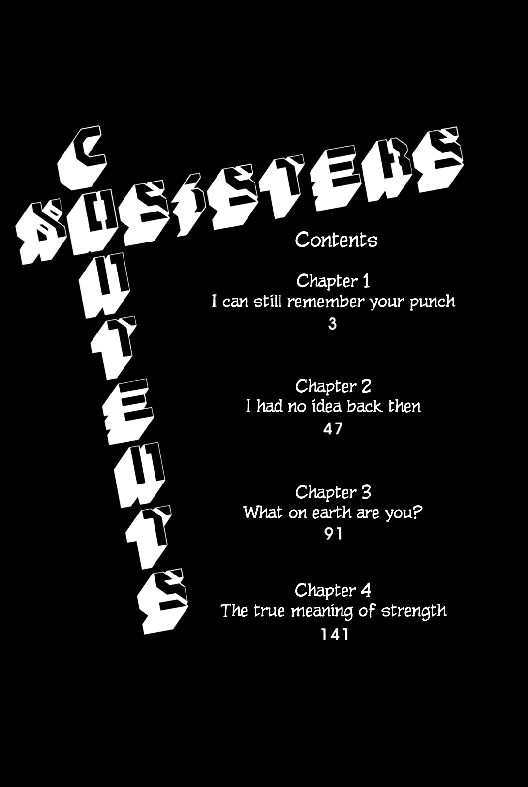 XO Sisters Chapter 1 page 3 - Chapter 1: I Can Still Remember Your Punch