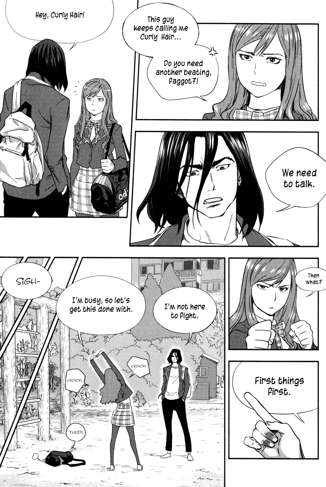 XO Sisters Chapter 1 page 32 - Chapter 1: I Can Still Remember Your Punch