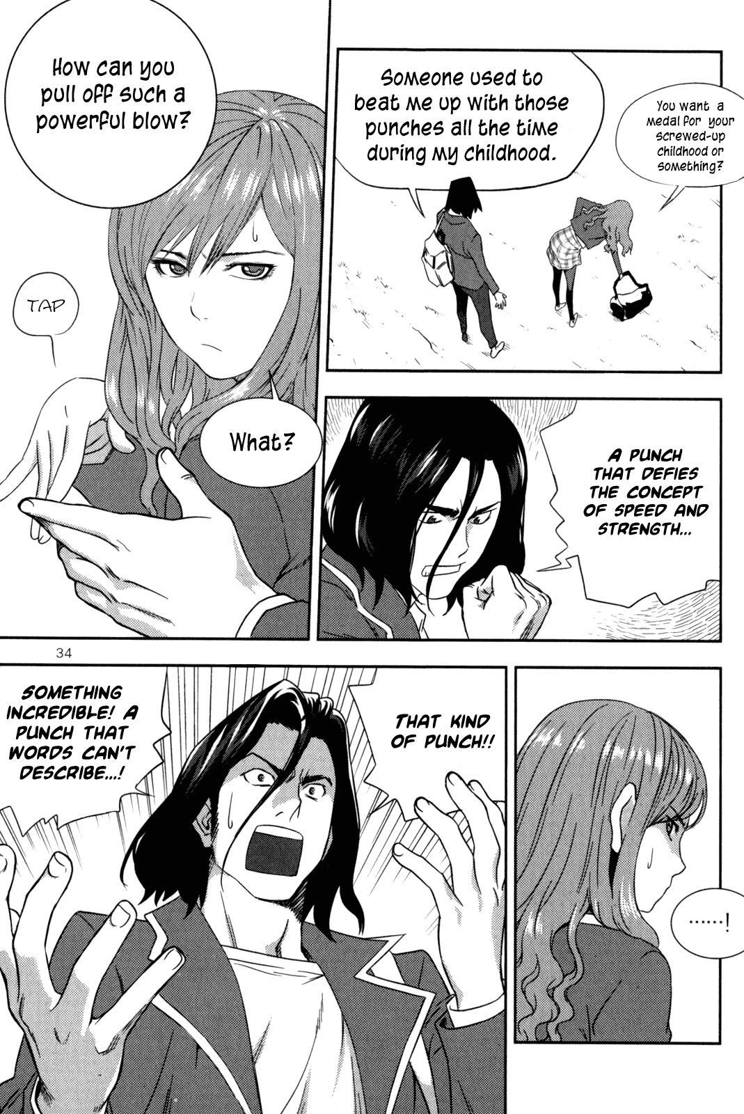 XO Sisters Chapter 1 page 34 - Chapter 1: I Can Still Remember Your Punch
