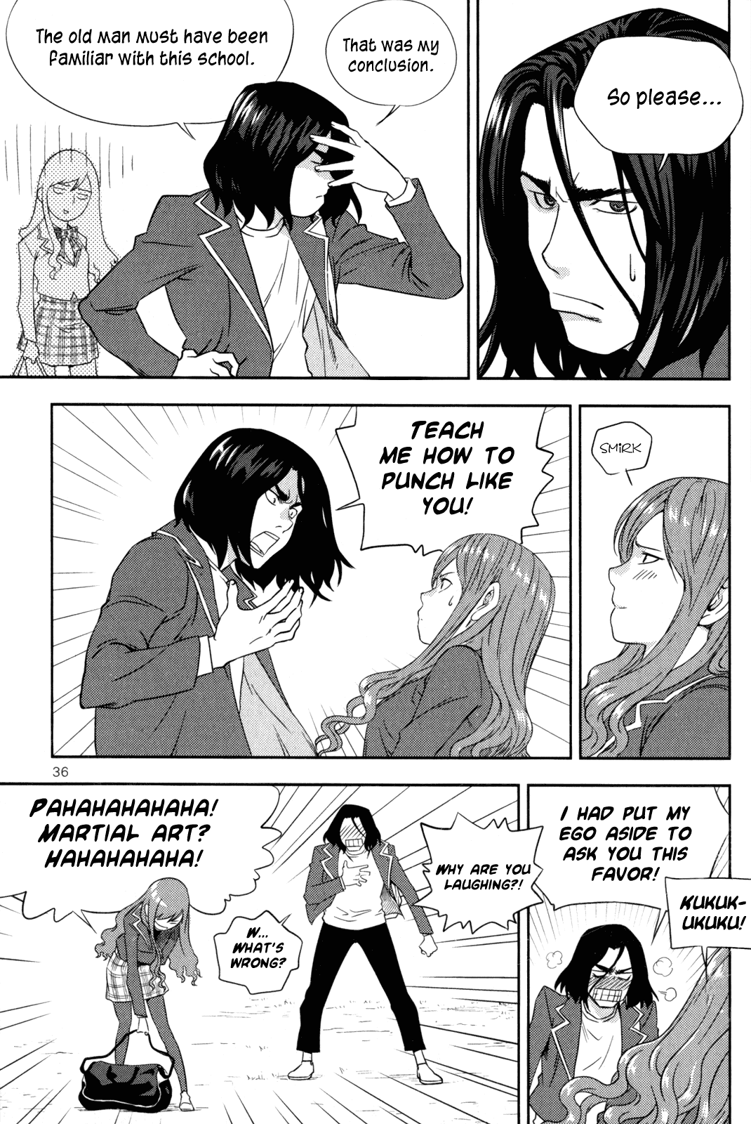 XO Sisters Chapter 1 page 36 - Chapter 1: I Can Still Remember Your Punch
