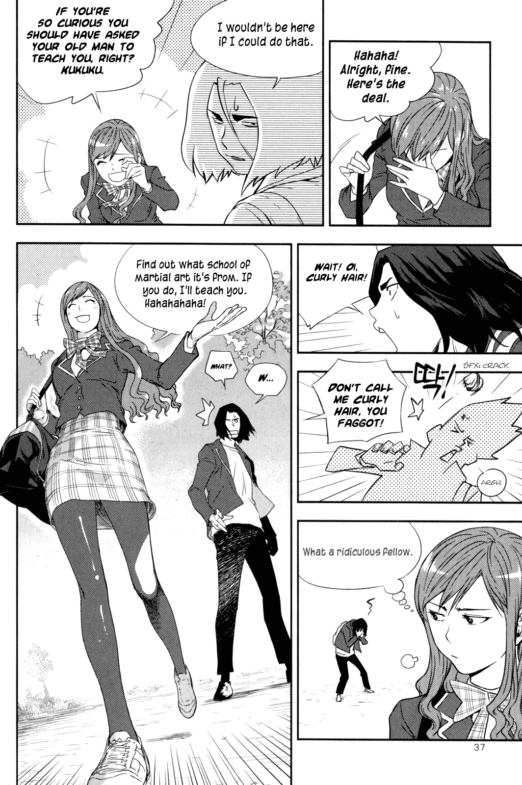 XO Sisters Chapter 1 page 37 - Chapter 1: I Can Still Remember Your Punch
