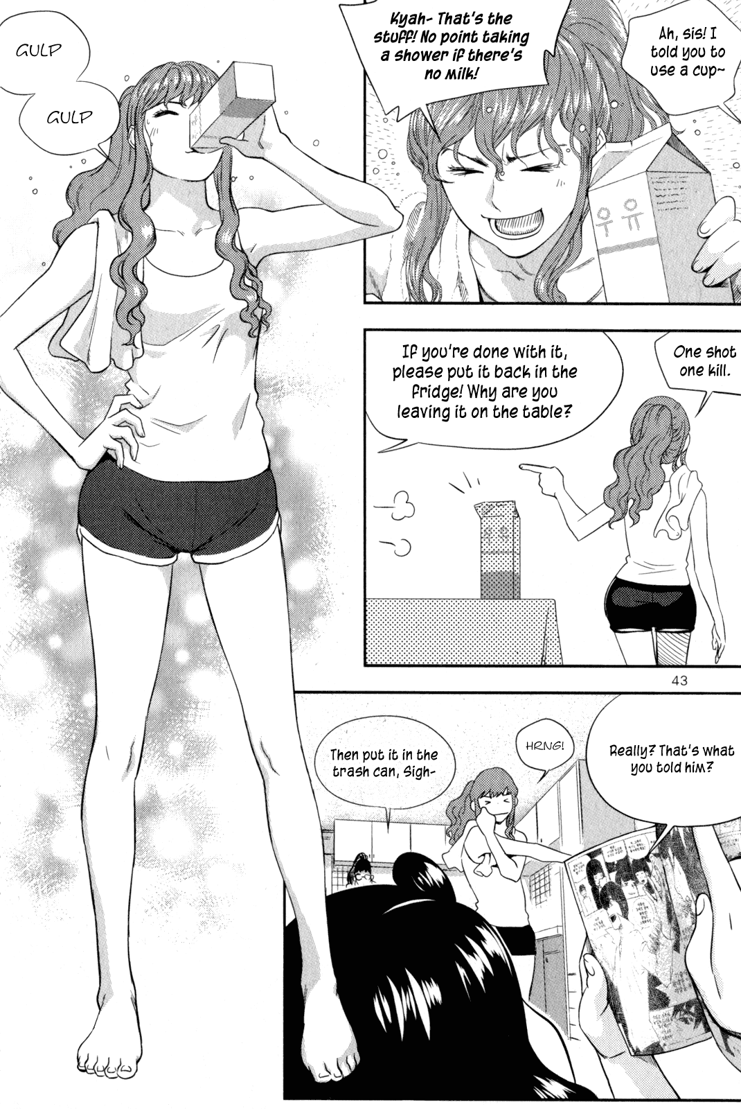 XO Sisters Chapter 1 page 43 - Chapter 1: I Can Still Remember Your Punch