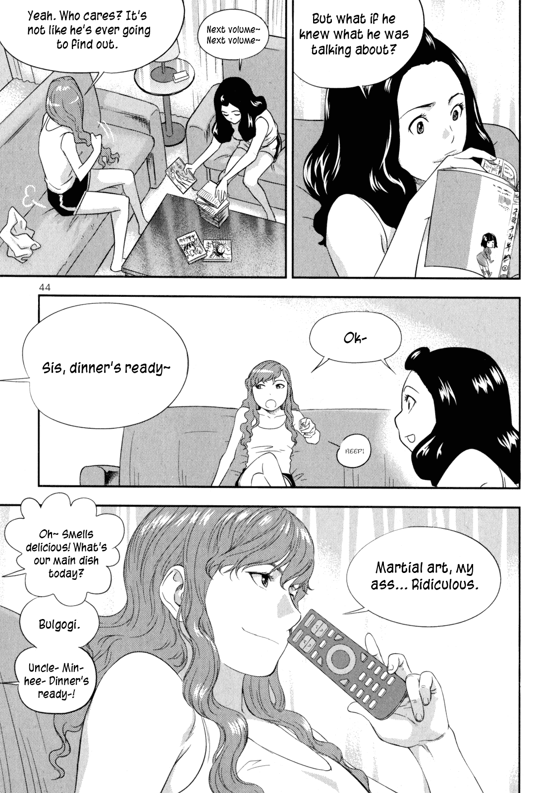 XO Sisters Chapter 1 page 44 - Chapter 1: I Can Still Remember Your Punch