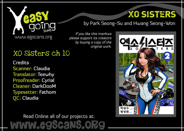 XO Sisters Chapter 10 page 1 - Chapter 10: 4 - 3 = ?