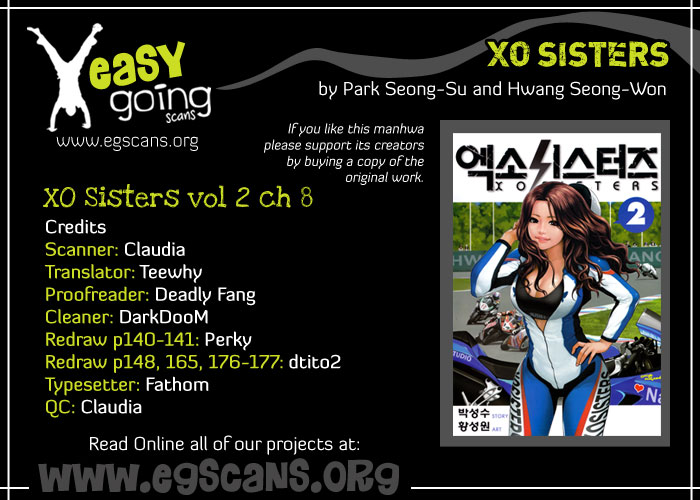 XO Sisters Chapter 8 page 1 - Chapter 8: Who Are You?