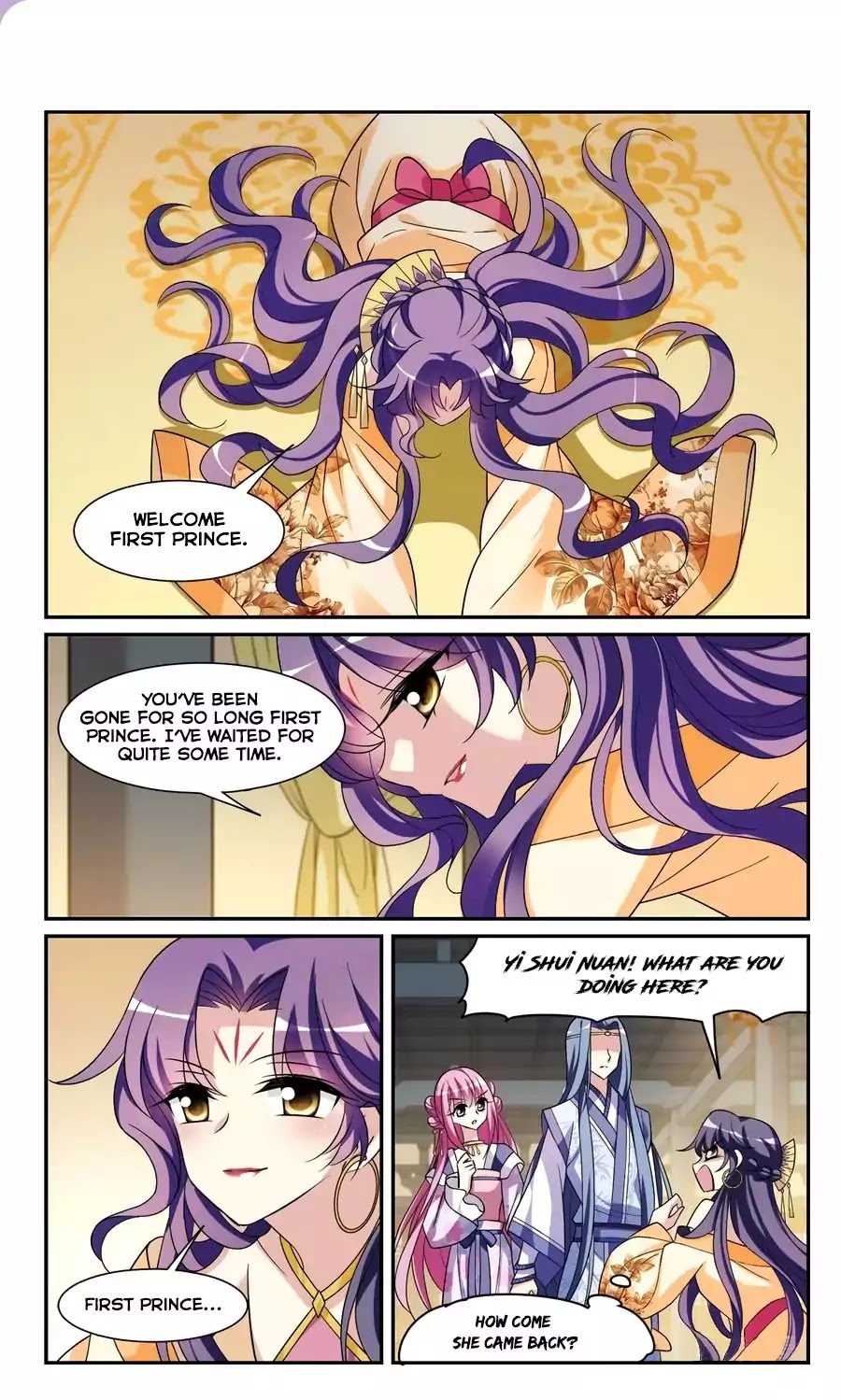Xuan Ji Ci Chapter 21 page 8 - Chapter 21: Seeing Zi Yuan Again