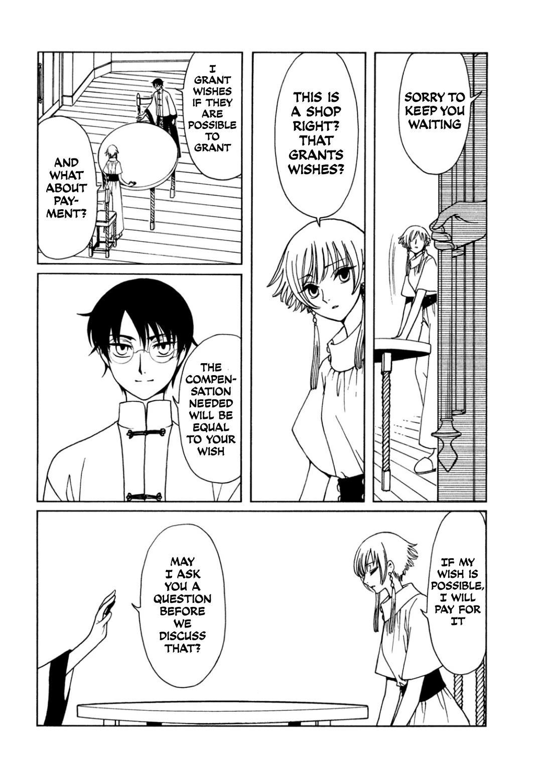 xxxHOLiC Rei Chapter 61 page 8 - Chapter 61