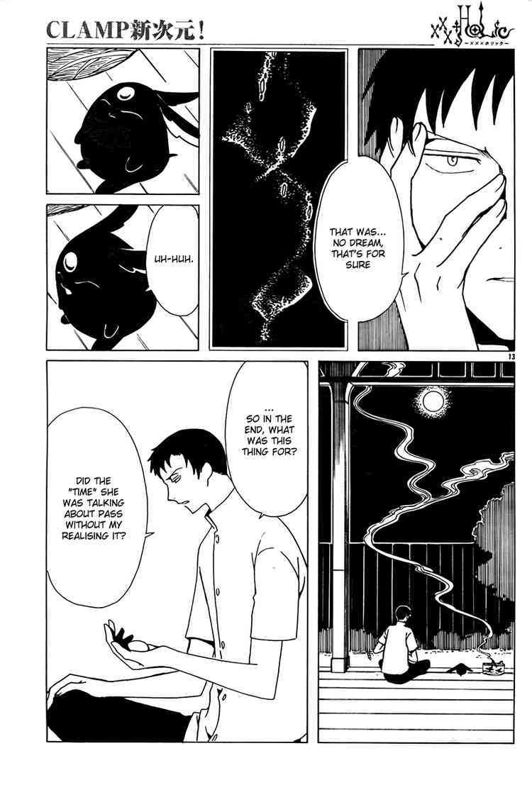 xxxHOLiC Chapter 96 page 13 - Chapter 96