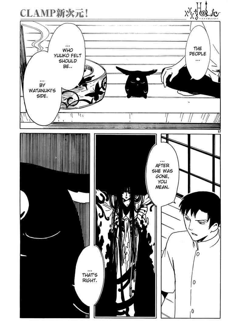 xxxHOLiC Chapter 96 page 17 - Chapter 96
