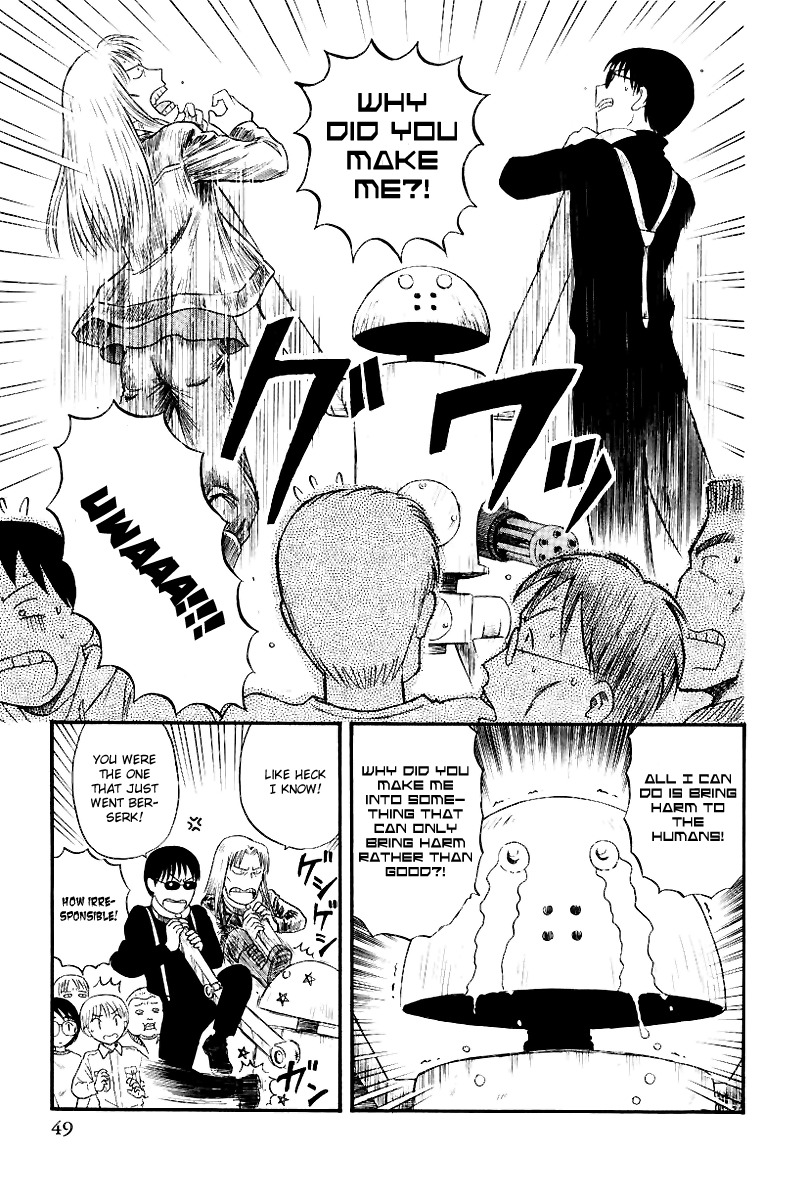Yaban no Sono Chapter 3 page 11 - Chapter 3: Lonesome Universal Robot