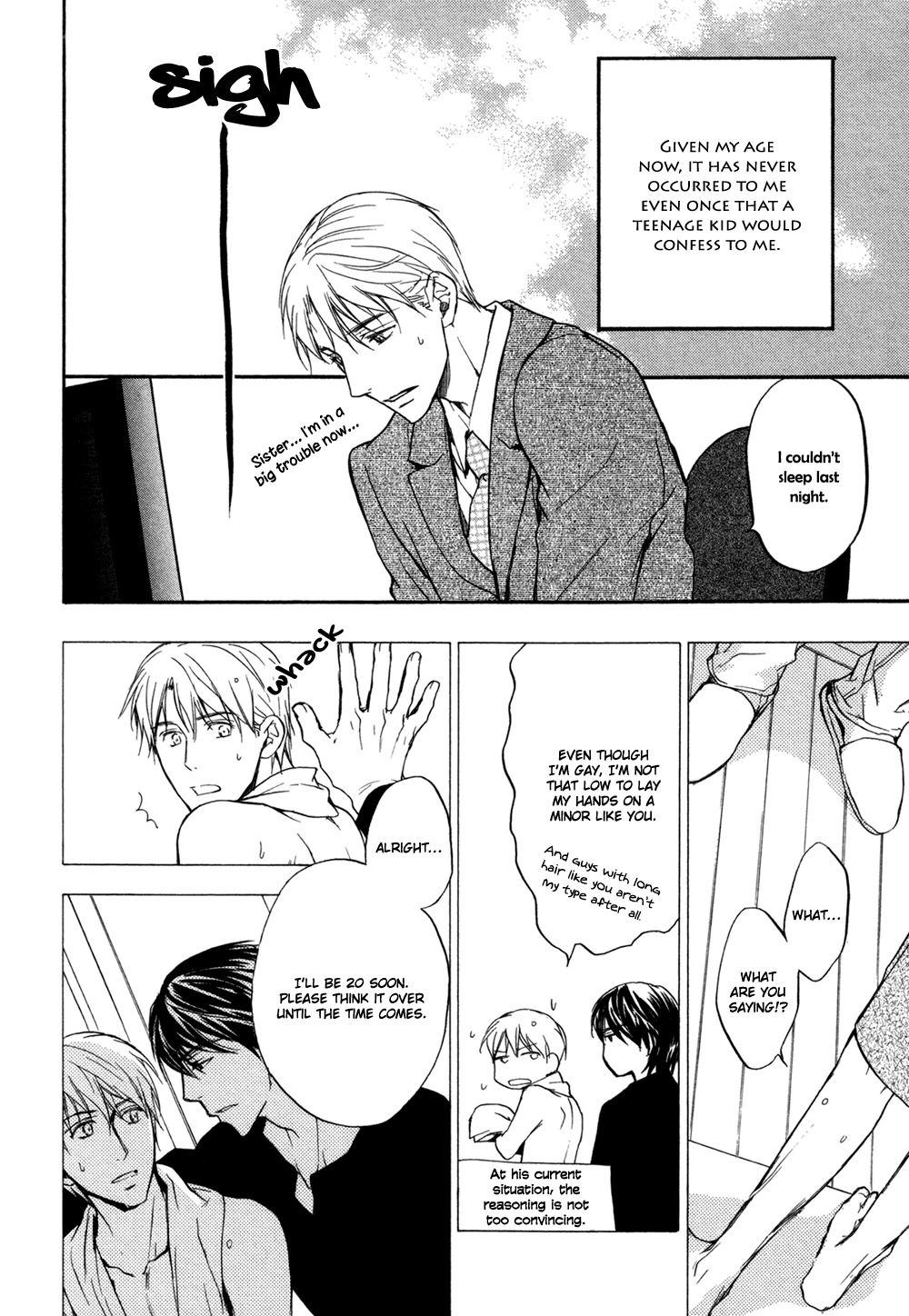 Yachin Hanbun no Ibasho desu Chapter 5 page 9 - Chapter 5: I'm Serious In My Own Way [2]