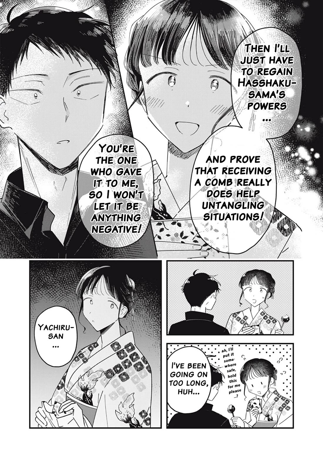 Yachiru-san Grows When Praised Chapter 13.2 page 12 - Chapter 13.2