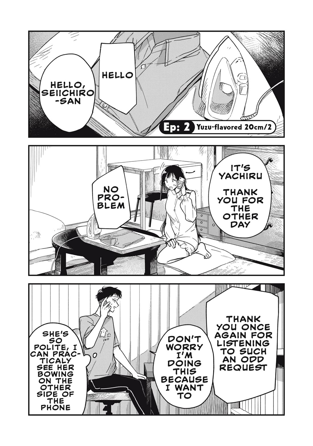 Yachiru-san Grows When Praised Chapter 2 page 2 - Chapter 2: Yuzu-flavored 20cm/2
