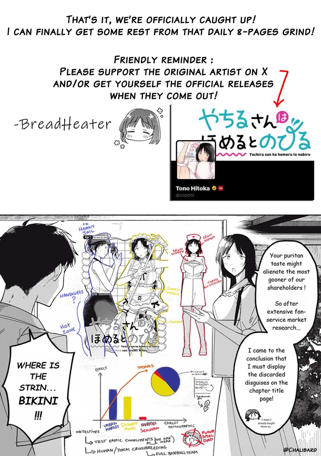 Yachiru-san Grows When Praised Chapter 7.2 page 15 - Chapter 7.2