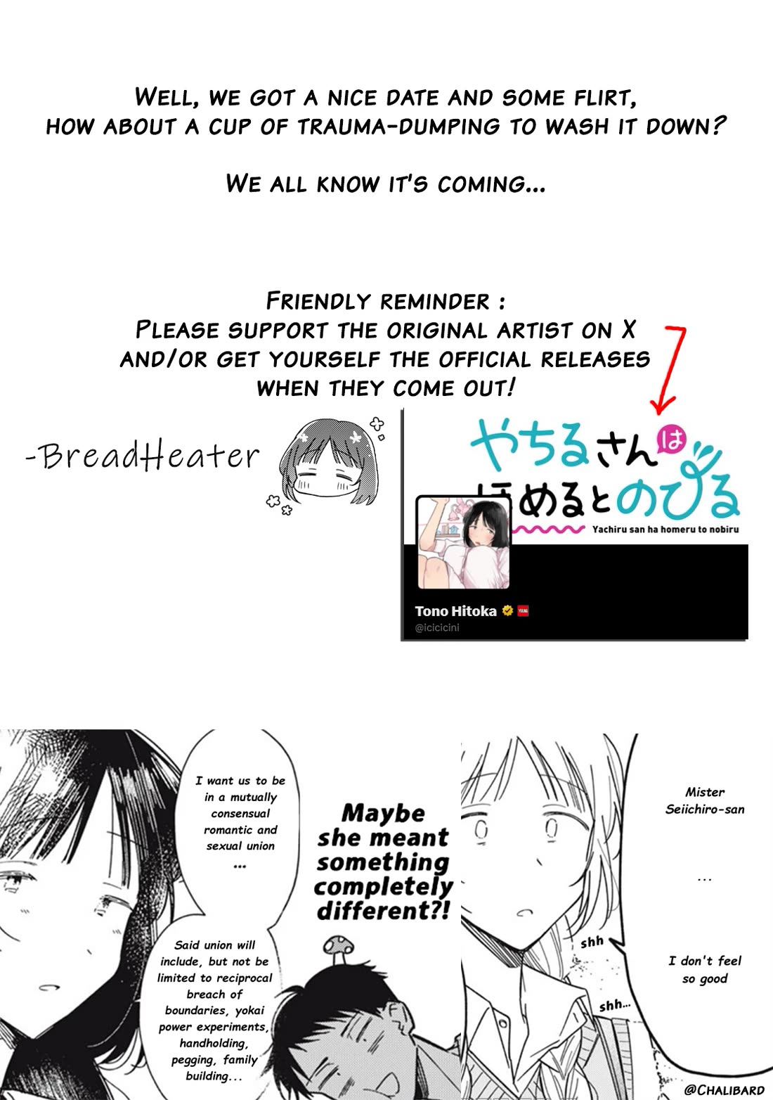 Yachiru-san Grows When Praised Chapter 8.1 page 28 - Chapter 8.1: What I've never been able to say