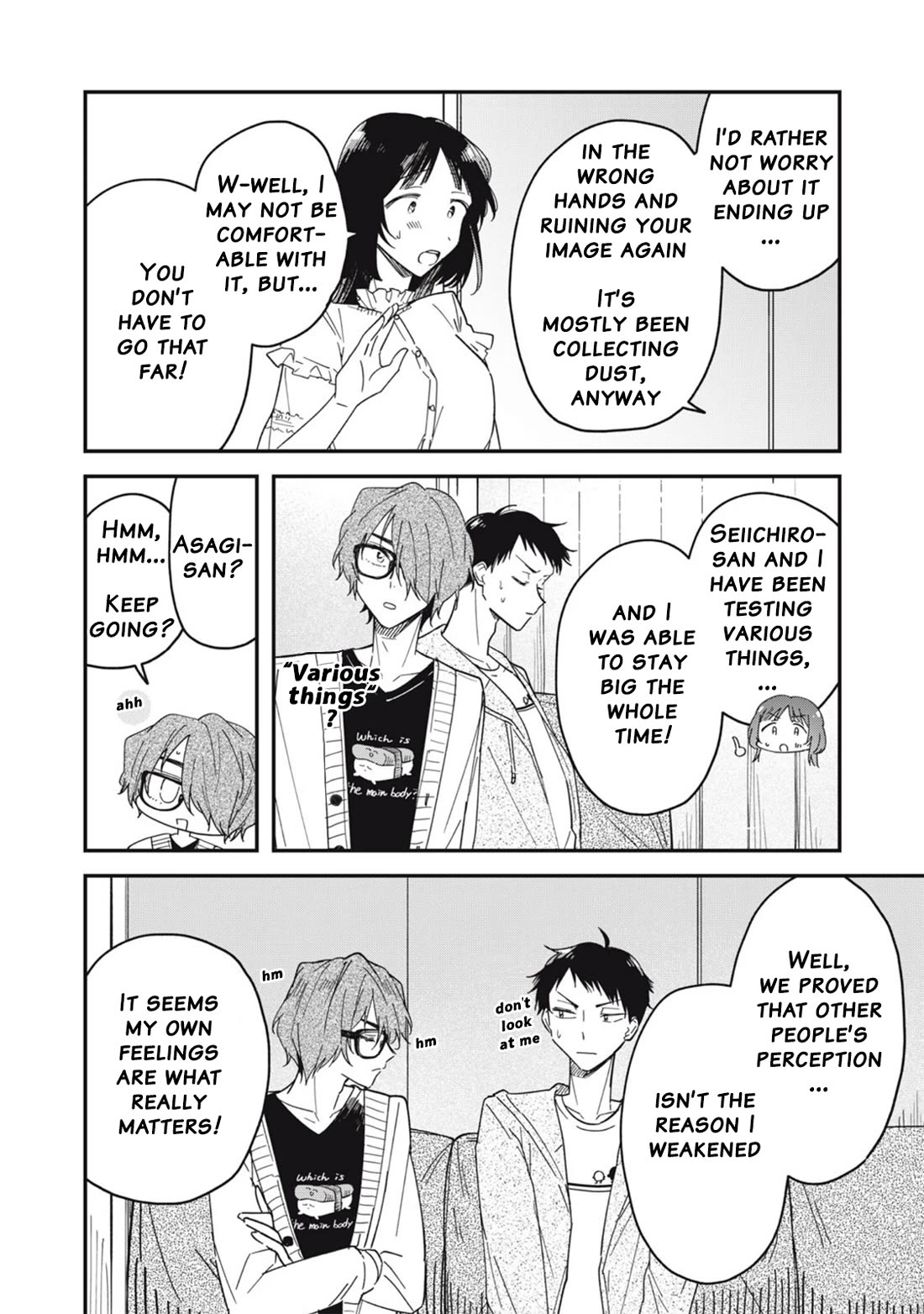 Yachiru-san Grows When Praised Chapter 8.1 page 4 - Chapter 8.1: What I've never been able to say