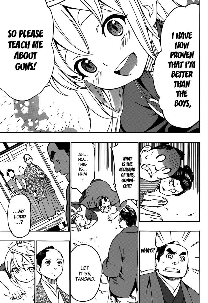 Yae no Sakura Chapter 1 page 16 - Chapter 1 : The Gun-Girl From Aizu