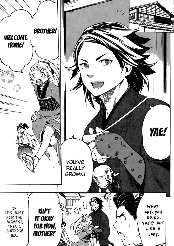 Yae no Sakura Chapter 1 page 22 - Chapter 1 : The Gun-Girl From Aizu