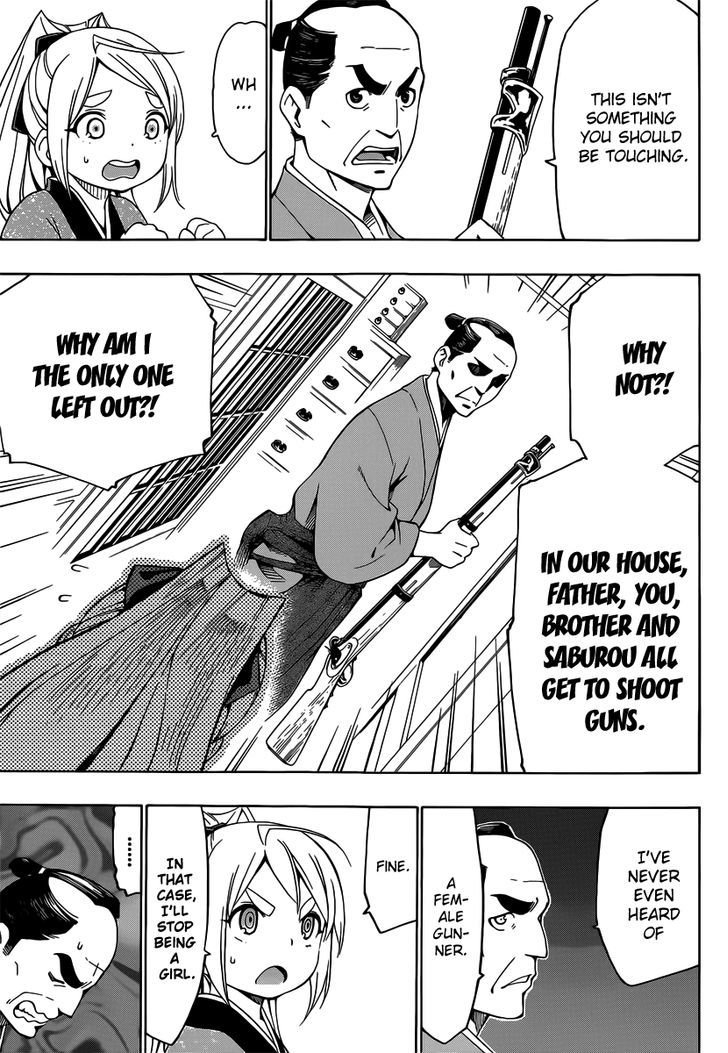 Yae no Sakura Chapter 1 page 24 - Chapter 1 : The Gun-Girl From Aizu