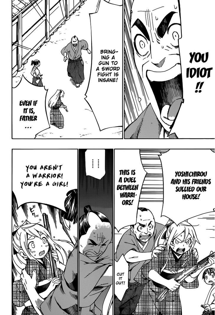 Yae no Sakura Chapter 1 page 35 - Chapter 1 : The Gun-Girl From Aizu