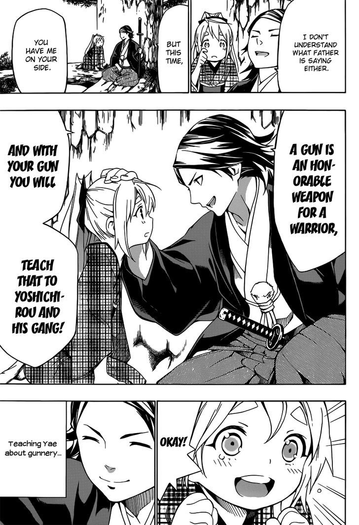 Yae no Sakura Chapter 1 page 42 - Chapter 1 : The Gun-Girl From Aizu