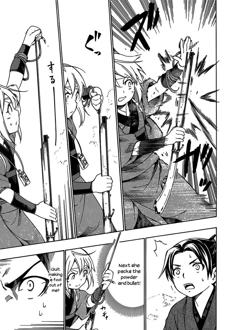 Yae no Sakura Chapter 1 page 56 - Chapter 1 : The Gun-Girl From Aizu