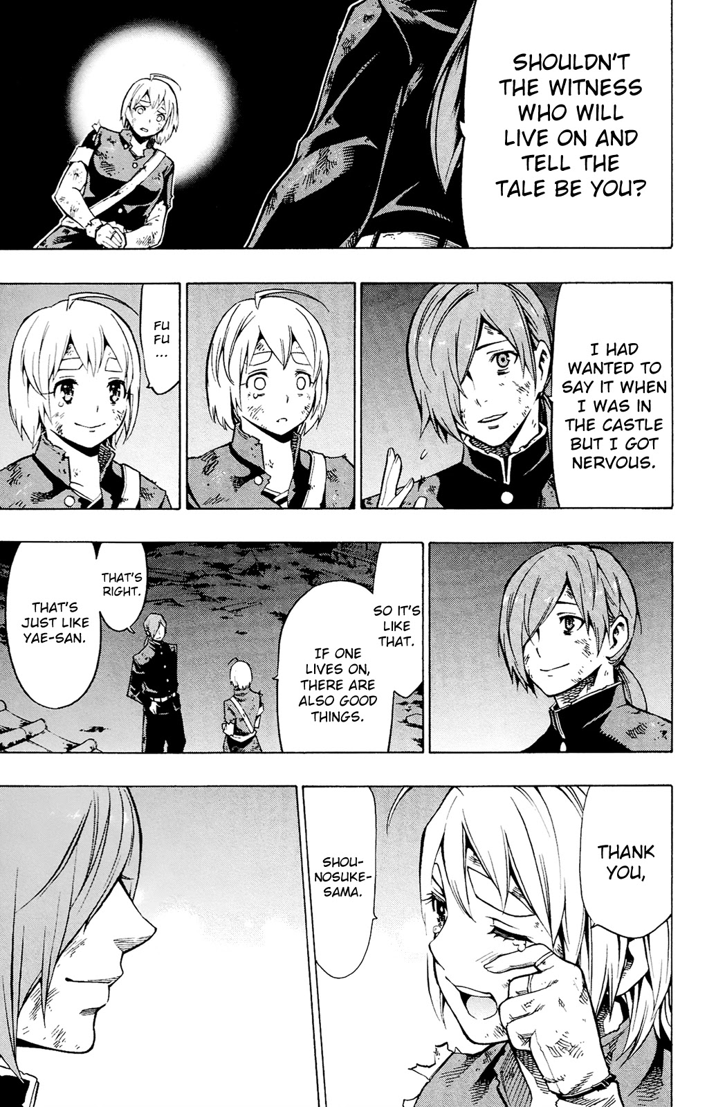 Yae no Sakura Chapter 12 page 8 - Chapter 12: To the New World [END]