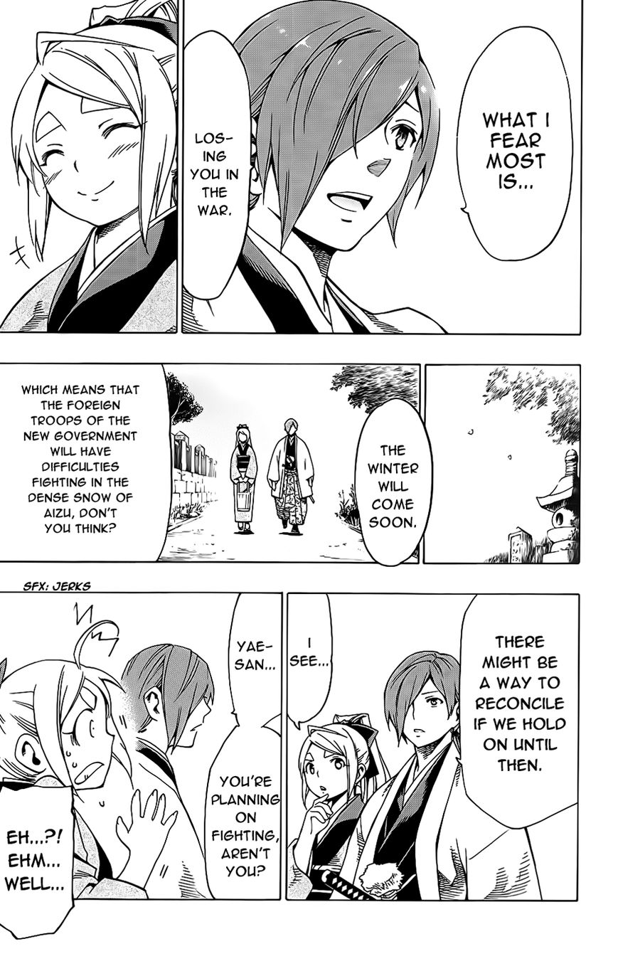 Yae no Sakura Chapter 9 page 24 - Chapter 9 : Aizu's war begins!