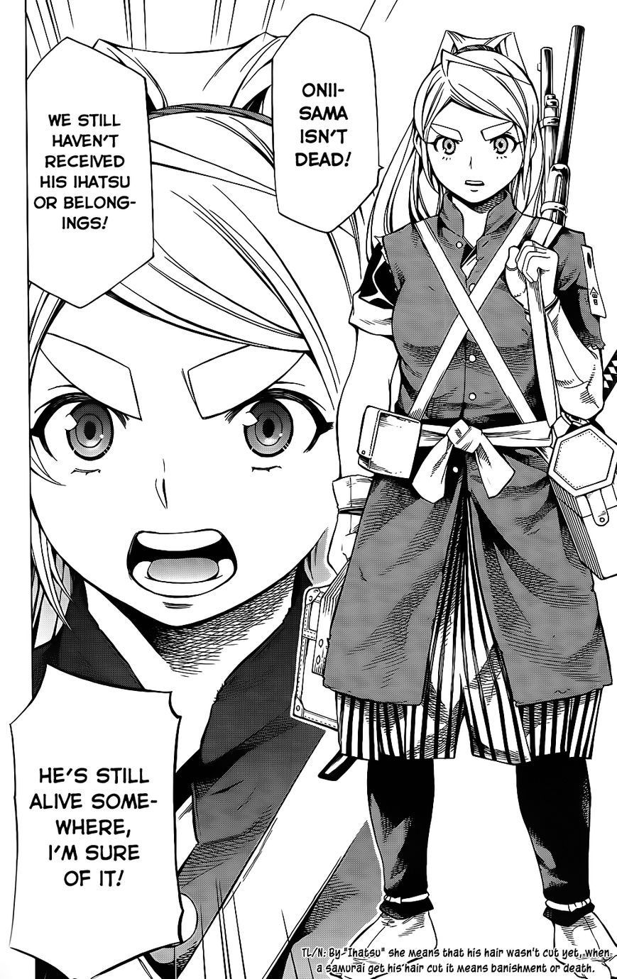 Yae no Sakura Chapter 9 page 35 - Chapter 9 : Aizu's war begins!