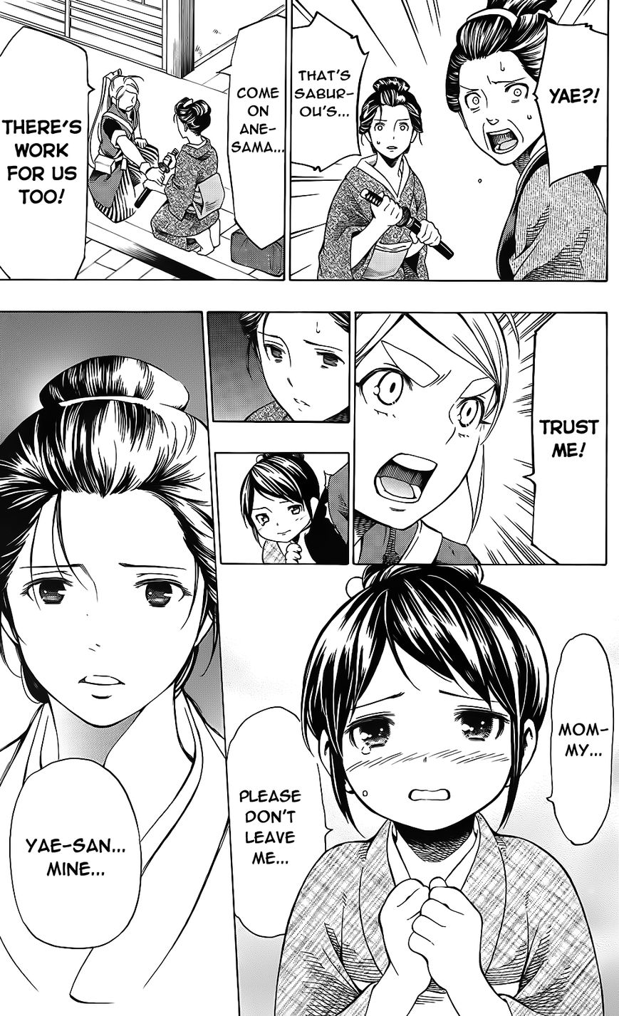 Yae no Sakura Chapter 9 page 36 - Chapter 9 : Aizu's war begins!