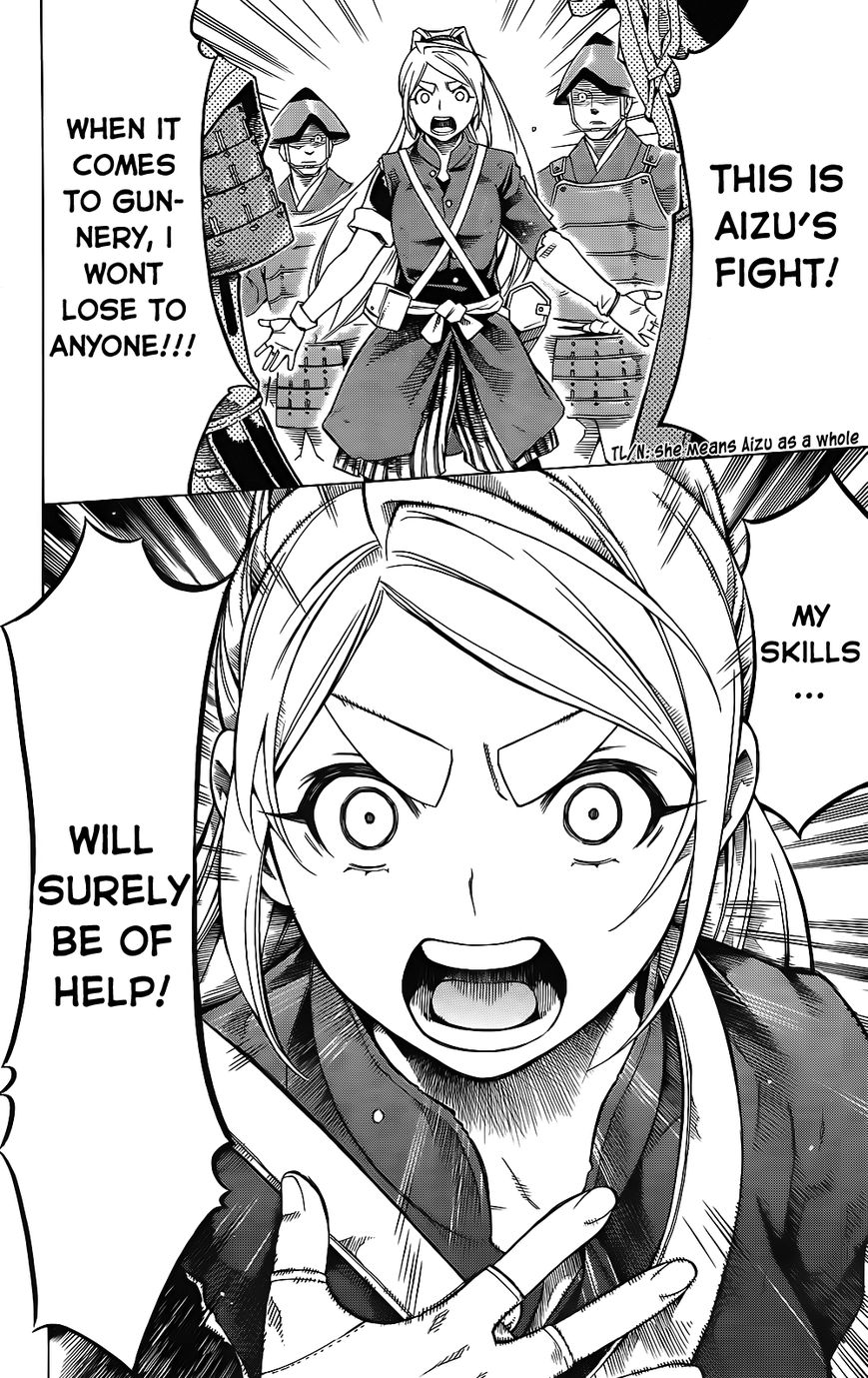 Yae no Sakura Chapter 9 page 41 - Chapter 9 : Aizu's war begins!