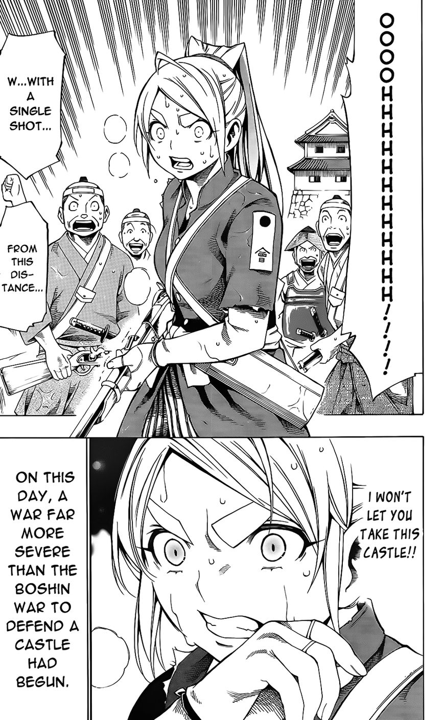 Yae no Sakura Chapter 9 page 50 - Chapter 9 : Aizu's war begins!