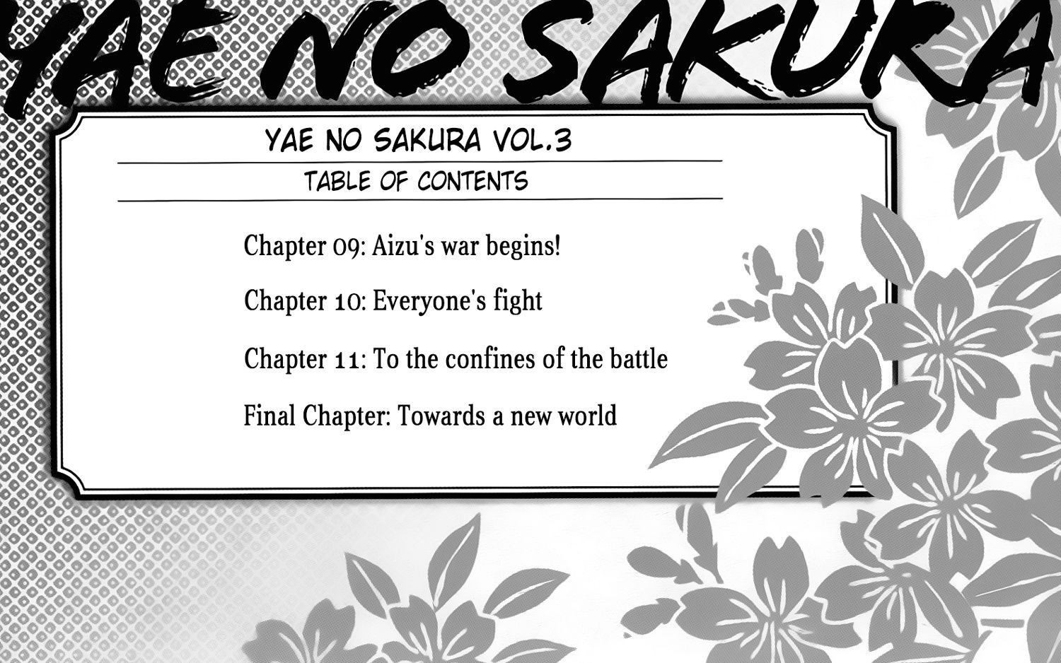 Yae no Sakura Chapter 9 page 7 - Chapter 9 : Aizu's war begins!