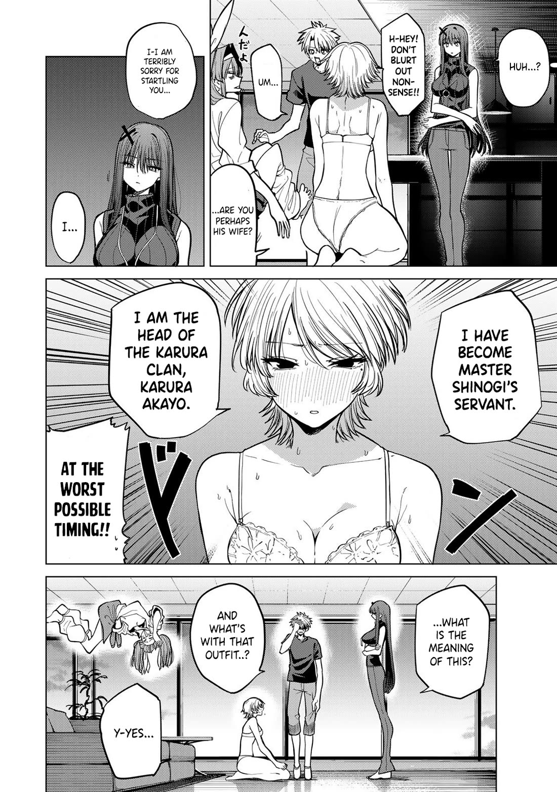 Yaergnacht of the Dark Moon Chapter 10 page 8 - Chapter 10: Kneeling Naked