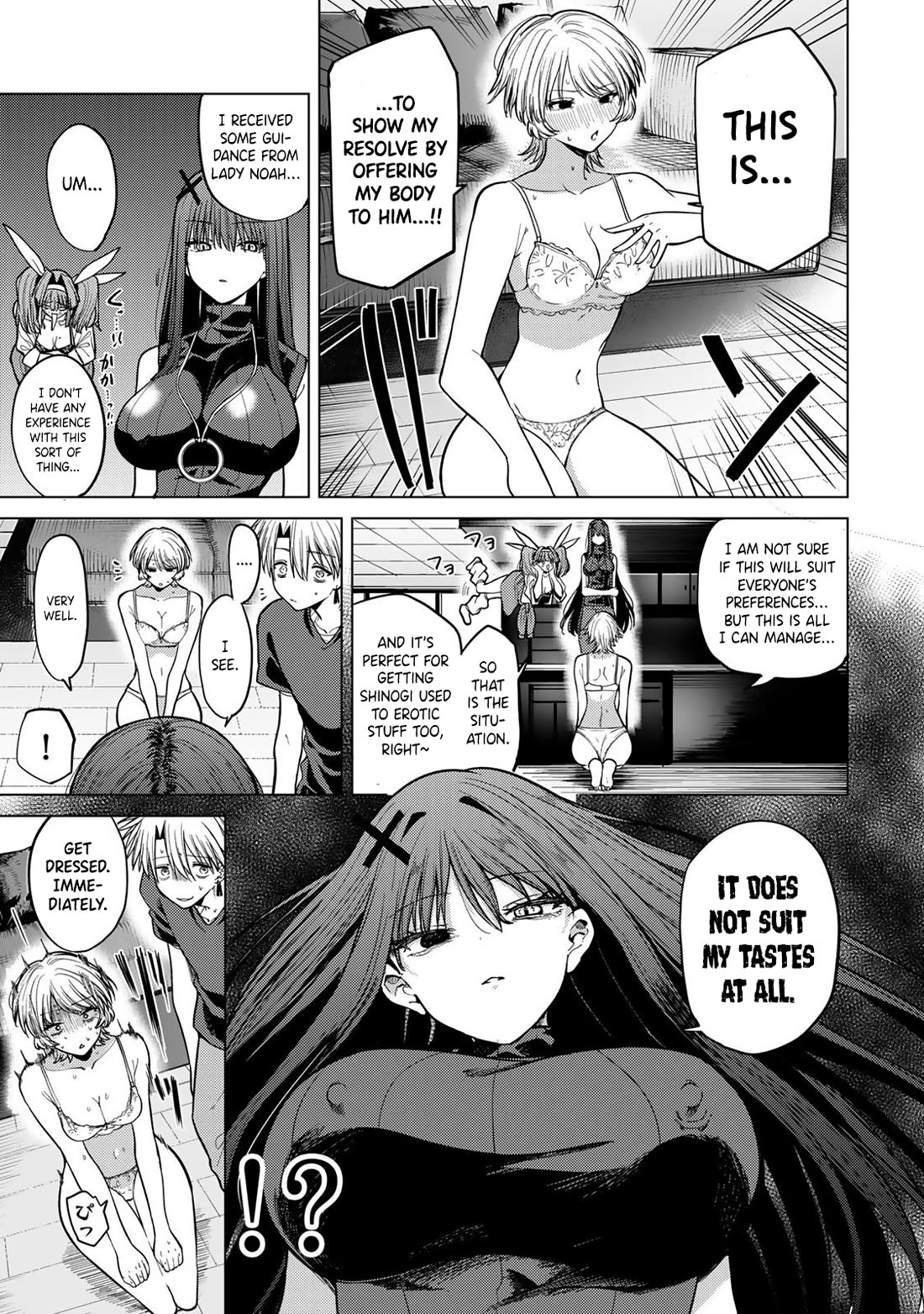 Yaergnacht of the Dark Moon Chapter 10 page 9 - Chapter 10: Kneeling Naked
