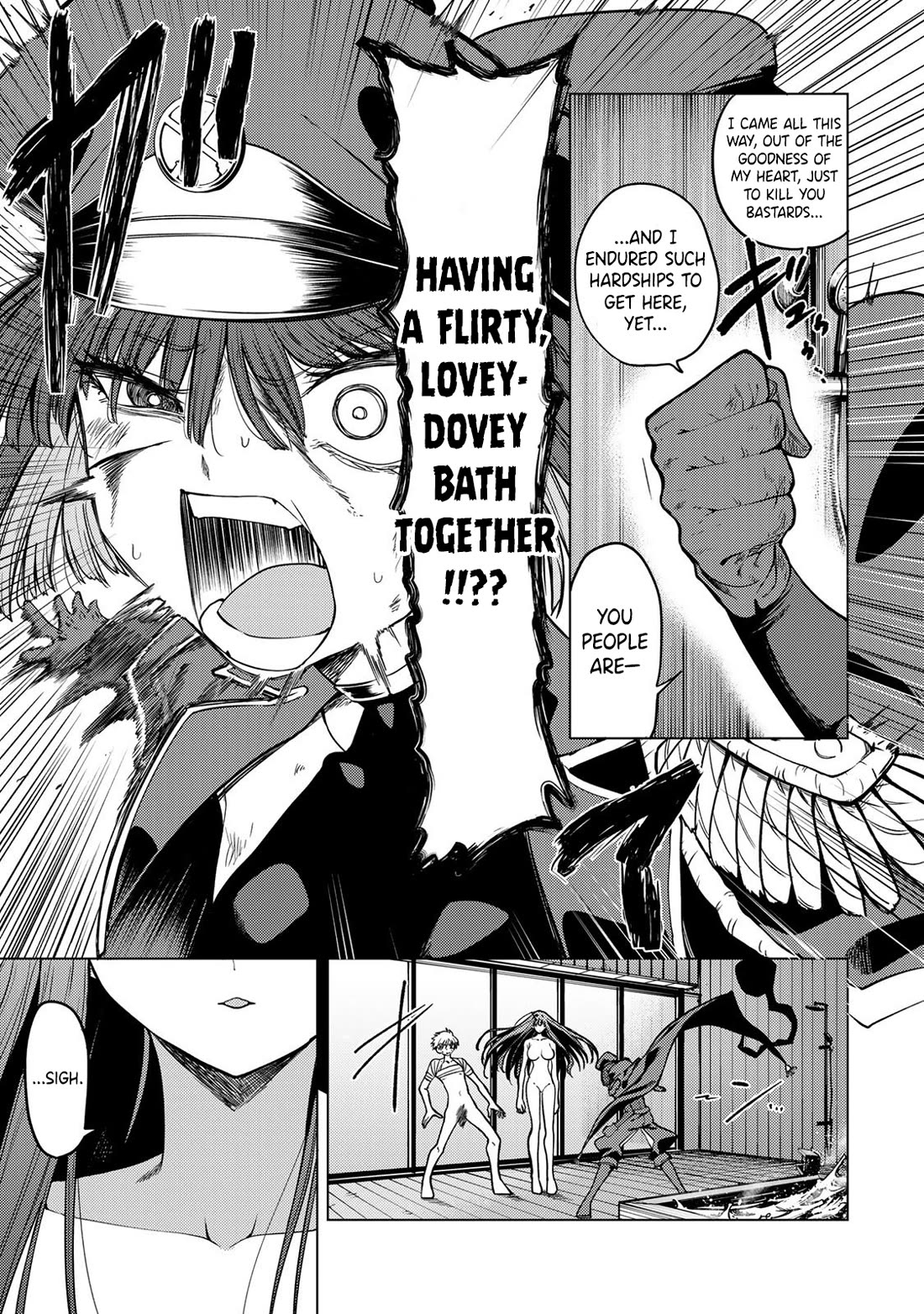 Yaergnacht of the Dark Moon Chapter 11 page 11 - Chapter 11: A Flirty Lovey-Dovey Bath